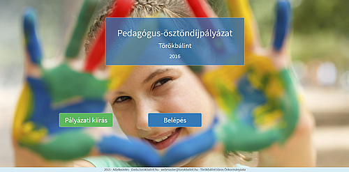 Pedagógus-ösztöndíjpályázat